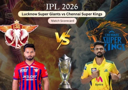 Lucknow Super Giants vs Chennai Super Kings Match Scorecard