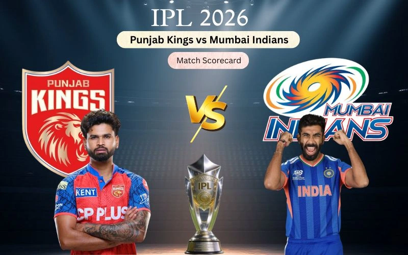 Punjab Kings vs Mumbai Indians Match Scorecard