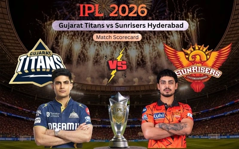 Gujarat Titans vs Sunrisers Hyderabad Match Scorecard