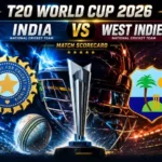India National Cricket Team vs West Indies Cricket Team Match Scorecard
