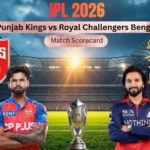 Punjab Kings vs Royal Challengers Bengaluru Match Scorecard
