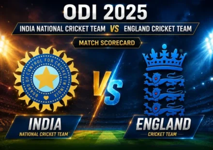 India National Cricket Team vs England Cricket Team Match Scorecard