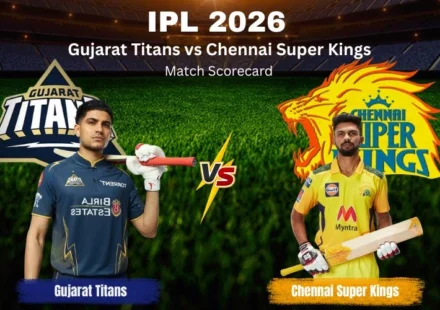 Gujarat Titans vs Chennai Super Kings Match Scorecard