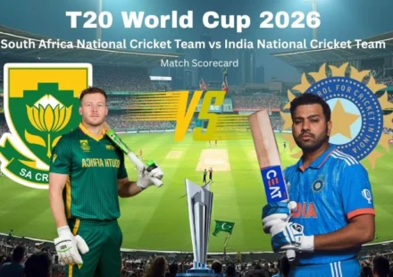 South Africa National Cricket Team vs India National Cricket Team Match Scorecard