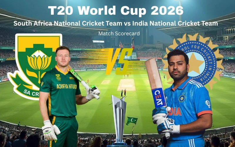 South Africa National Cricket Team vs India National Cricket Team Match Scorecard