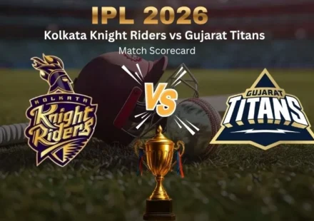 Kolkata Knight Riders vs Gujarat Titans Match Scorecard
