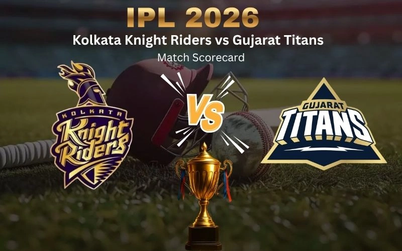 Kolkata Knight Riders vs Gujarat Titans Match Scorecard