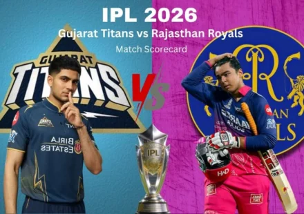 Gujarat Titans vs Rajasthan Royals Match Scorecard