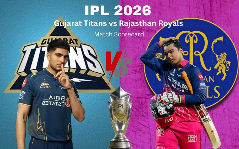 Gujarat Titans vs Rajasthan Royals Match Scorecard