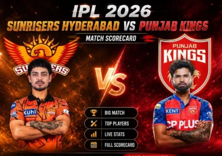 sunrisers hyderabad vs punjab kings match scorecard