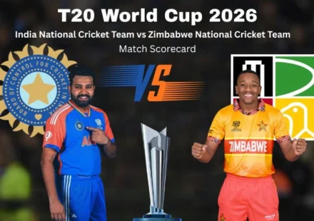 India National Cricket Team vs Zimbabwe National Cricket Team Match Scorecard