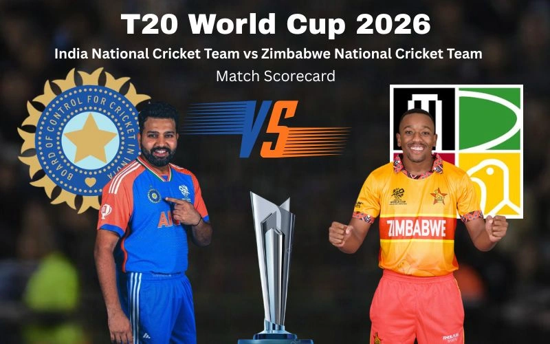 India National Cricket Team vs Zimbabwe National Cricket Team Match Scorecard
