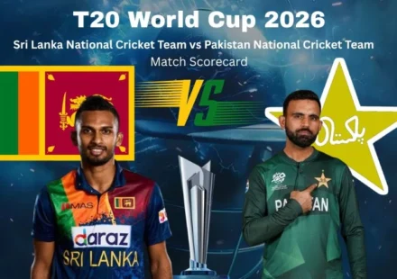Sri Lanka National Cricket Team vs Pakistan National Cricket Team Match Scorecard