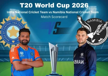 India National Cricket Team vs Namibia National Cricket Team Match Scorecard
