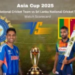 India National Cricket Team vs Sri Lanka National Cricket Team Match Scorecard