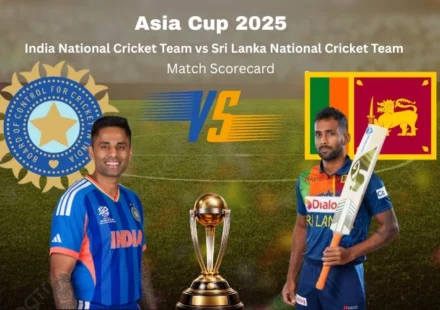 India National Cricket Team vs Sri Lanka National Cricket Team Match Scorecard