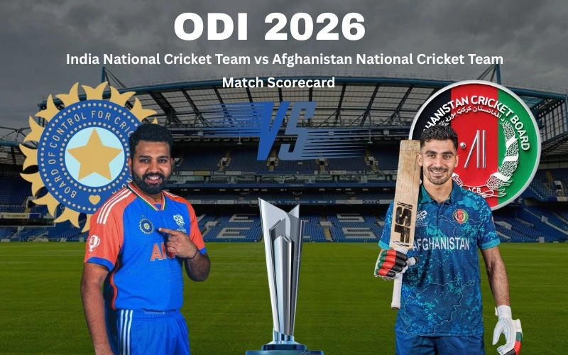 India National Cricket Team vs Afghanistan National Cricket Team Match Scorecard