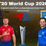 England Cricket Team vs Italy National Cricket Team Match Scorecard: England’s Dominant 24-Run Victory Complete Analysis and Stats