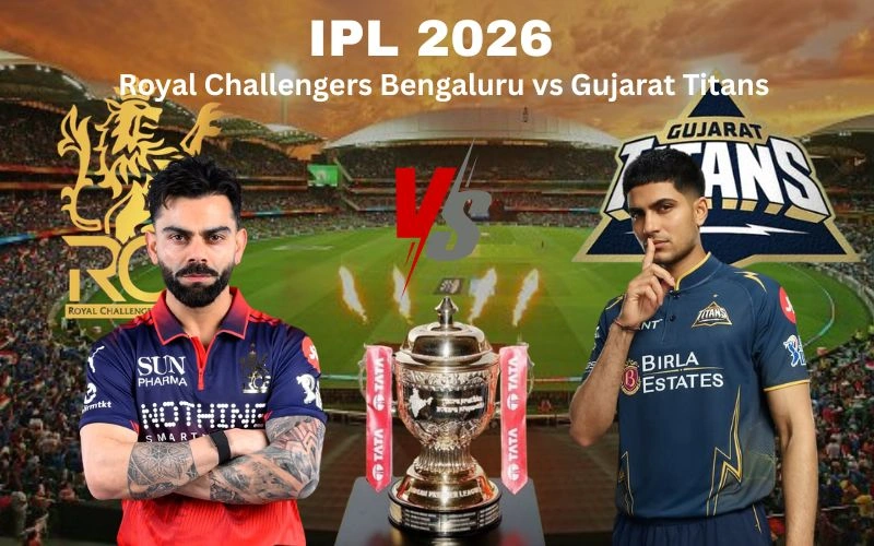Royal Challengers Bengaluru vs Gujarat Titans Timeline