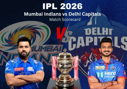 Mumbai Indians vs Delhi Capitals Match Scorecard