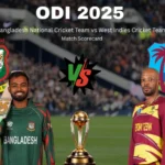 Bangladesh National Cricket Team vs West Indies Cricket Team Match Scorecard: Detailed 1st ODI Summary, Records, and Match Highlights