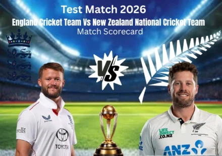 England Cricket Team Vs New Zealand National Cricket Team Match Scorecard: New Zealand Beat England by 253 Runs in 2nd Test
