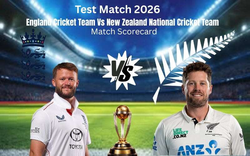 England Cricket Team Vs New Zealand National Cricket Team Match Scorecard: New Zealand Beat England by 253 Runs in 2nd Test