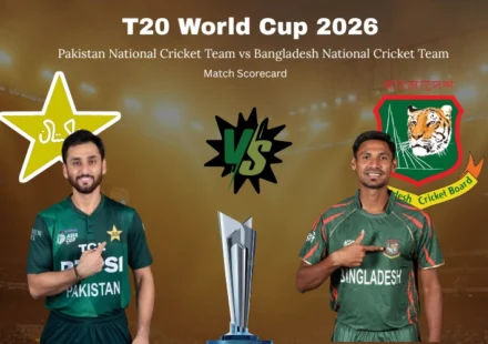 Pakistan National Cricket Team vs Bangladesh National Cricket Team Match Scorecard: Bangladesh Clinched a Dominant 8-Wicket Victory in 1st ODI